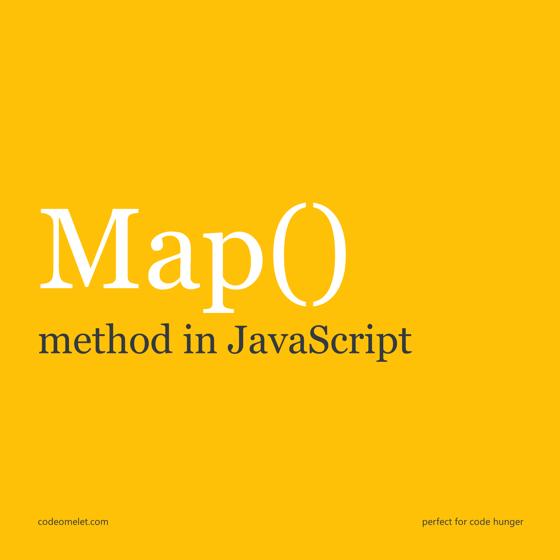 Map method in JavaScript