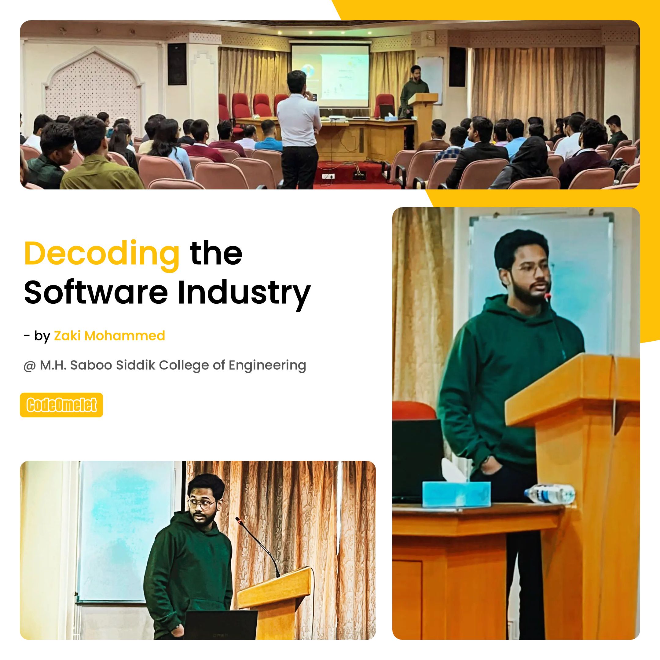 M.H. Saboo Siddik College of Engineering - Decoding the Software Industry